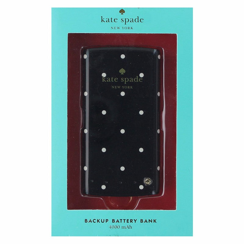 Kate Spade New York Universal 4000mAh Backup Battery Bank - Black / White Dots