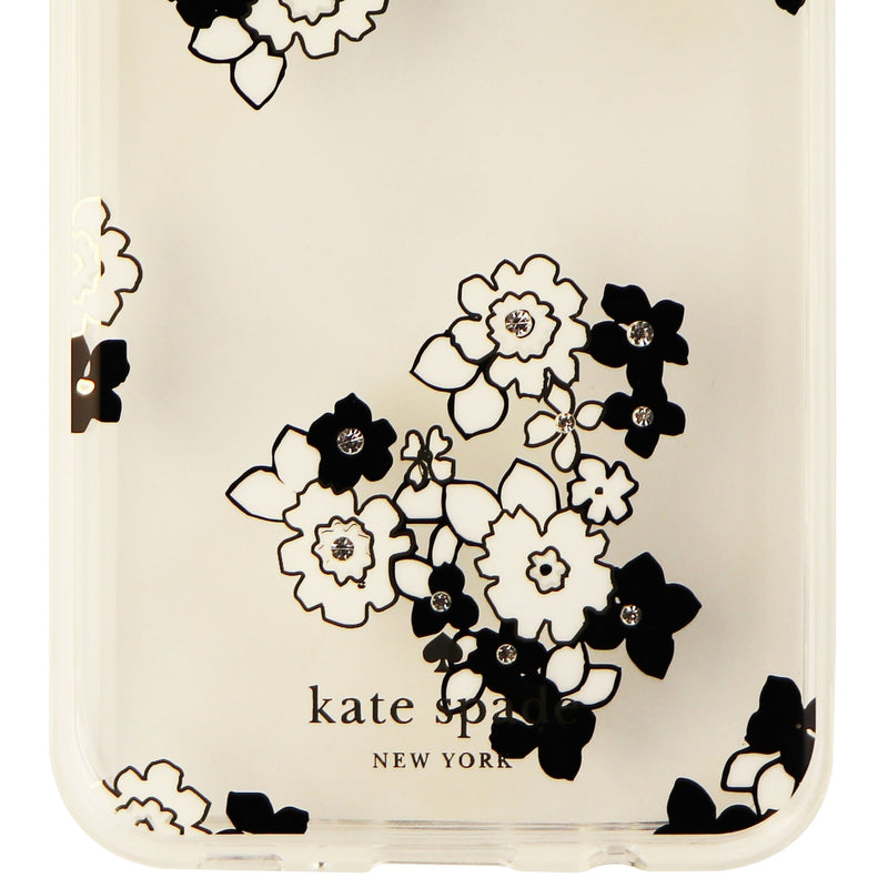 Kate Spade Hard Case for Samsung Galaxy S8+ (Plus) - Clear/White Flowers/Gems