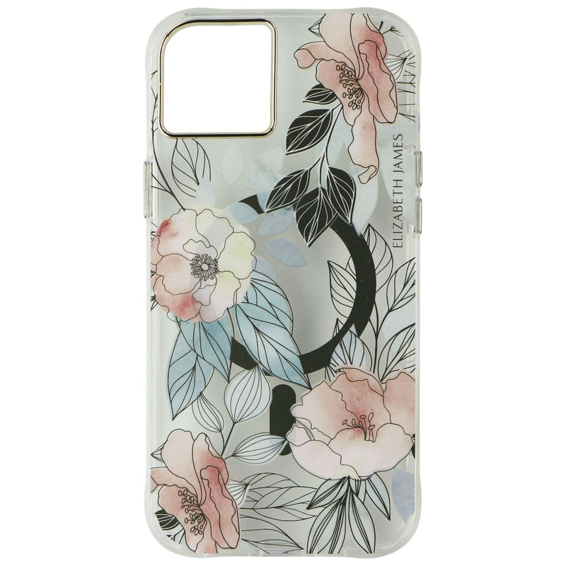 Elizabeth James Case for MagSafe for Apple iPhone 14 Plus - Blooms in Bordeaux