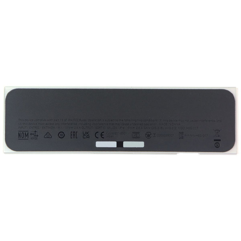 Official Nintendo Switch Dock - OLED Model - White (HEG-OO7) / No Power Cord