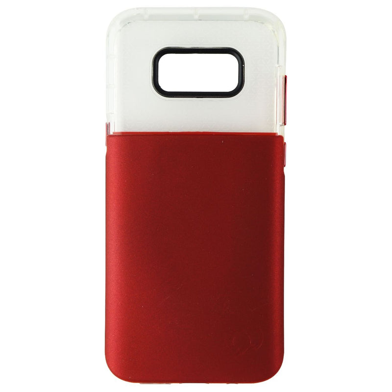 Nimbus9 Ghost Case with Car Vent Mount for Samsung Galaxy (S8+) - Red & Clear