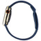 Apple Watch Series 7 (GPS + LTE) A2475 (41mm) - Stainless Gold/Blue Sp Band
