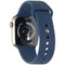 Apple Watch Series 7 (GPS + LTE) A2475 (41mm) - Stainless Gold/Blue Sp Band