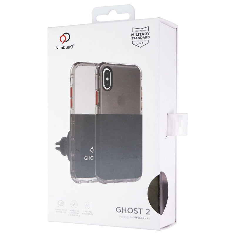 Nimbus9 Ghost 2 Series Case and Mount Kit for iPhone Xs/X - Black/Tinted