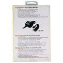 Qmadix Micro-USB Vehicle Charger with Auxiliary USB Port (2.1A / 7ft) - Black