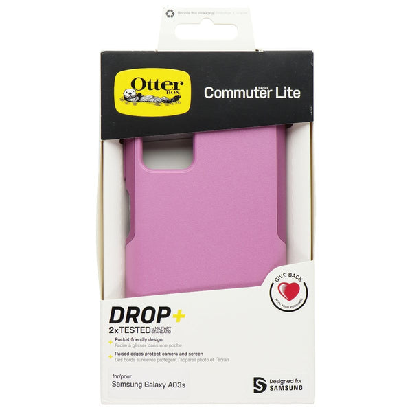 OtterBox Commuter Lite Series Case for Samsung Galaxy A03s - Maven Way (Pink)