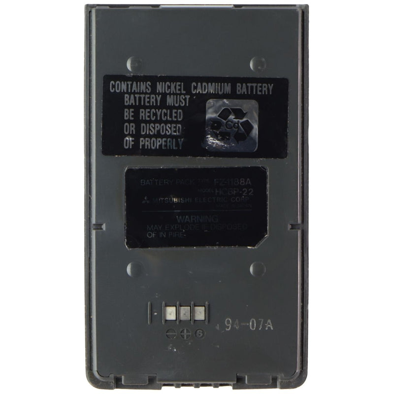 Mitsubishi (HCBP-22) FZ-1188A Nickel Cadmium Battery Pack - Black