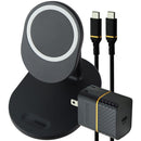 OtterBox 7.5W Magnetic Wireless Charger Stand for Apple iPhones - Black