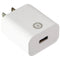 UBREAKIFIX (2.4A) USB Wall Charger and (3-Ft) USB to USB-C Cable - White