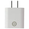 UBREAKIFIX (2.4A) USB Wall Charger and (3-Ft) USB to USB-C Cable - White