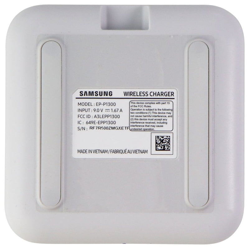 Samsung Wireless Charger Fast Charge Pad for Qi Phones - White (EP-P1300) 2021