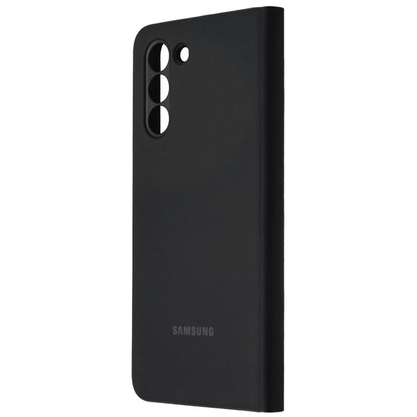 Samsung S-View Flip Cover for Galaxy S21 & S21 5G - Black (EF-ZG991CBE)