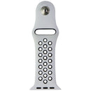 Replacement Nike Clasp (44mm) for Apple Watch 42/44/45mm -Pure Platinum / Black