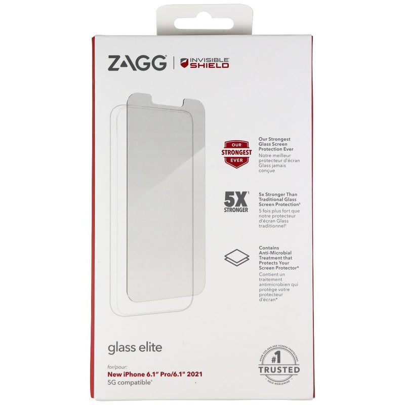 ZAGG InvisibleShield Glass Elite Screen Protector for Apple iPhone 13 & 13 Pro