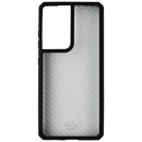 ITSKINS Hybrid Tek Case for Samsung Galaxy S21 Ultra / S21 Ultra 5G - Clear/Blk