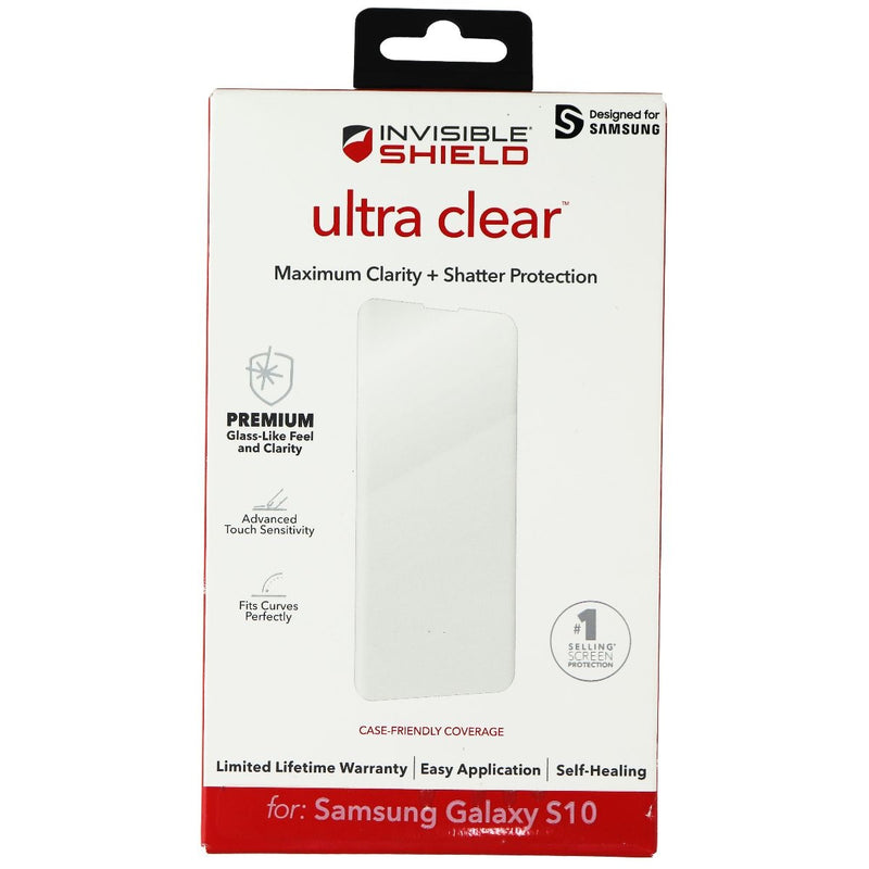 ZAGG InvisibleShield (Ultra Clear) Screen Protector for Galaxy S10