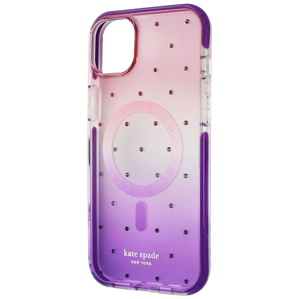 Kate Spade Defensive Case for MagSafe for iPhone 14 Plus - Ombre Pin Dot