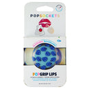 PopSockets PopGrip Lips Swappable Grip + Burts Bees Lip Balm - Blue Radberry