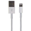 Apple (3.3 Foot/1m) Lightning 8-Pin to USB Charge and Sync Cable - White (A1480)