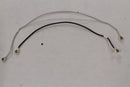 White Coax Black Coax Antenna Cable Set for LG G2 LG-VS980