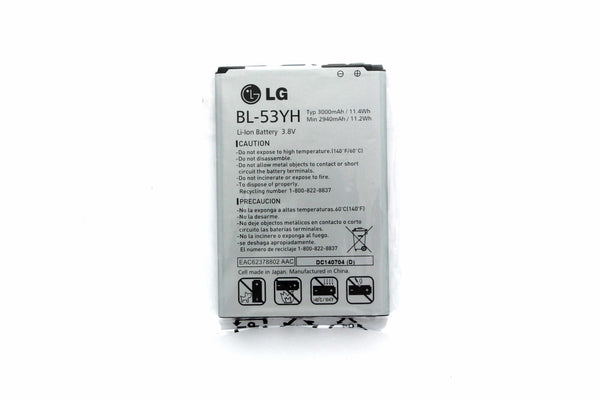 OEM LG BL-53YH Battery for G3 VS985 F400 D850 D855 3000mAh
