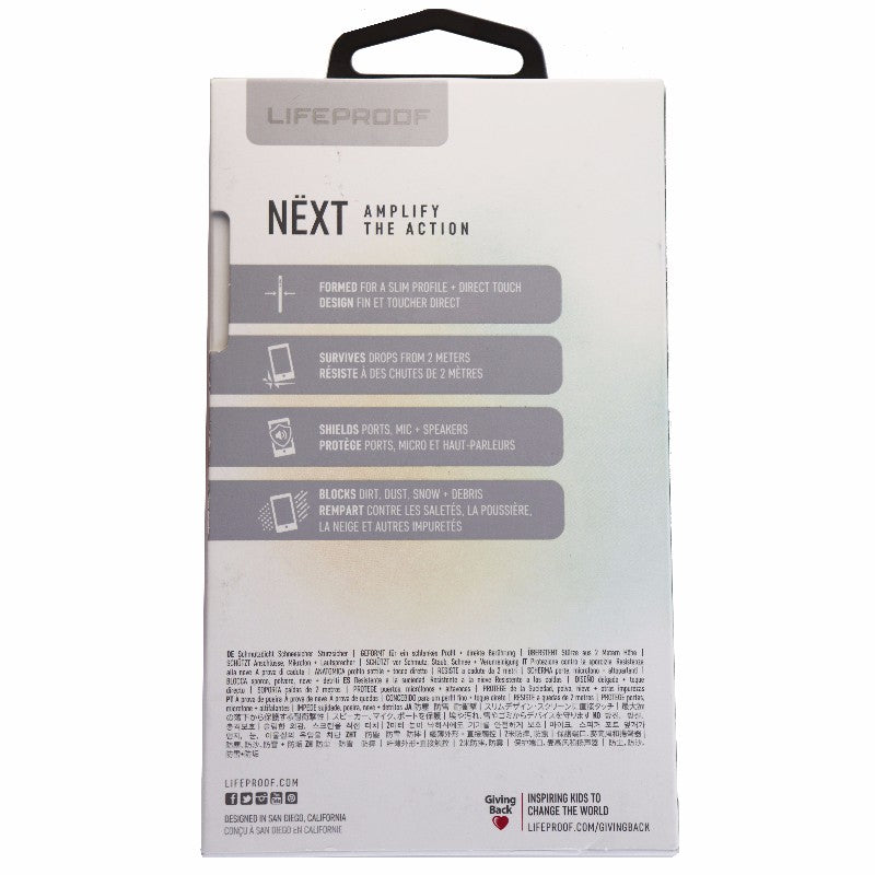 LifeProof NEXT Case for Apple iPhone 8/7 & iPhone SE (2nd Gen) - Clear / Black
