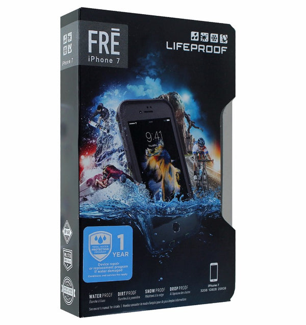 LifeProof FRE Series Waterproof Case Cover for Apple iPhone 7 - Gray/Green