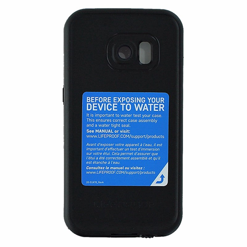 LifeProof FRE Series Waterproof Case for Samsung Galaxy S7 - Black / Gray