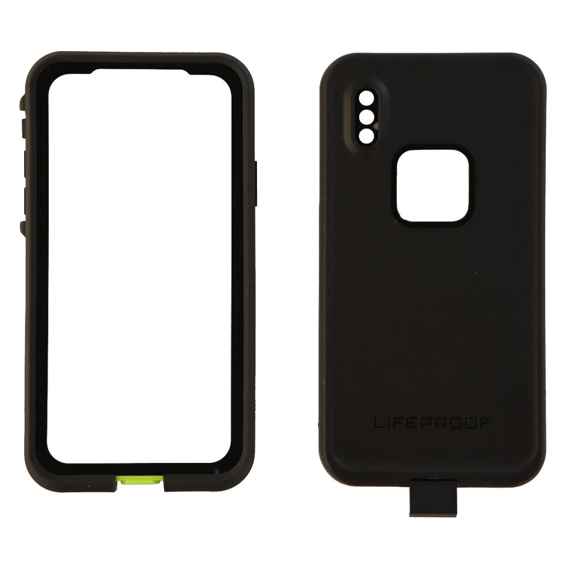Lifeproof Fre Series Protective Case Cover for iPhone X 10 - Black / Green