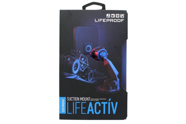 LifeProof Lifeactiv Suction Mount Holder w/ Quickmount Mount