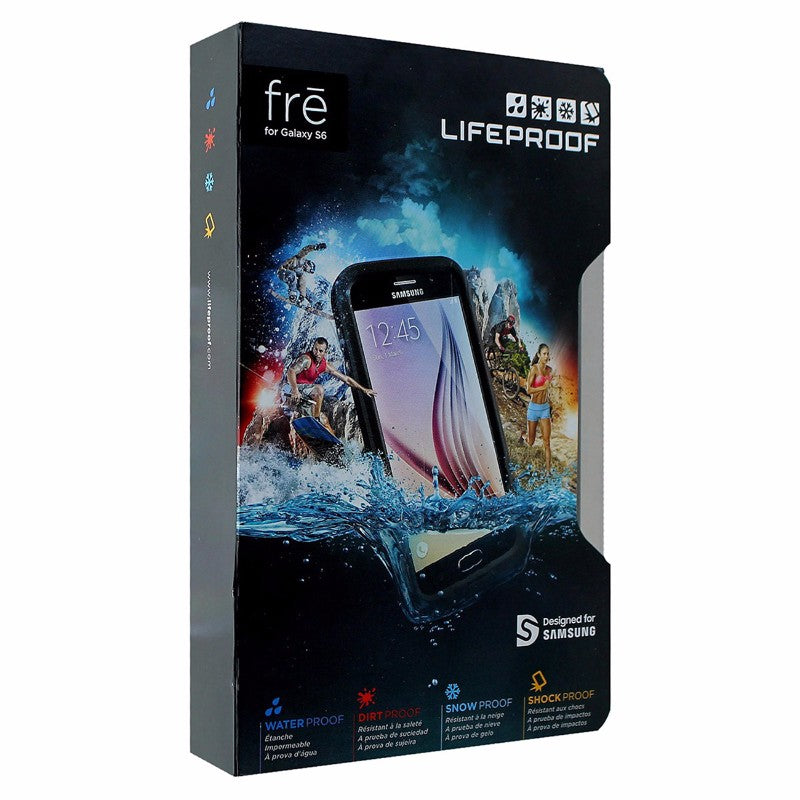LifeProof fre Waterproof Case for Samsung Galaxy S6 - Black