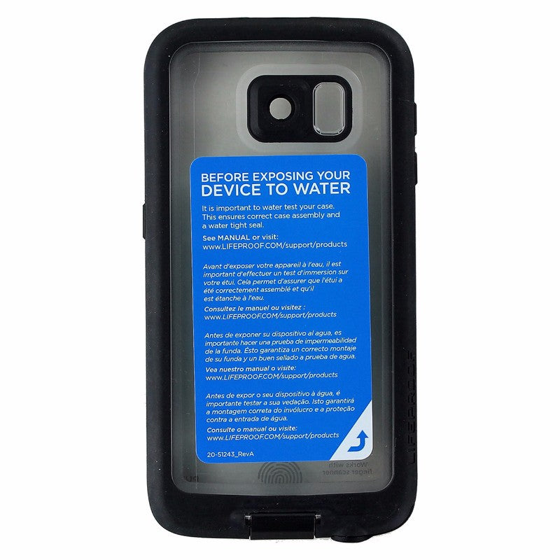 LifeProof fre Waterproof Case for Samsung Galaxy S6 - Black