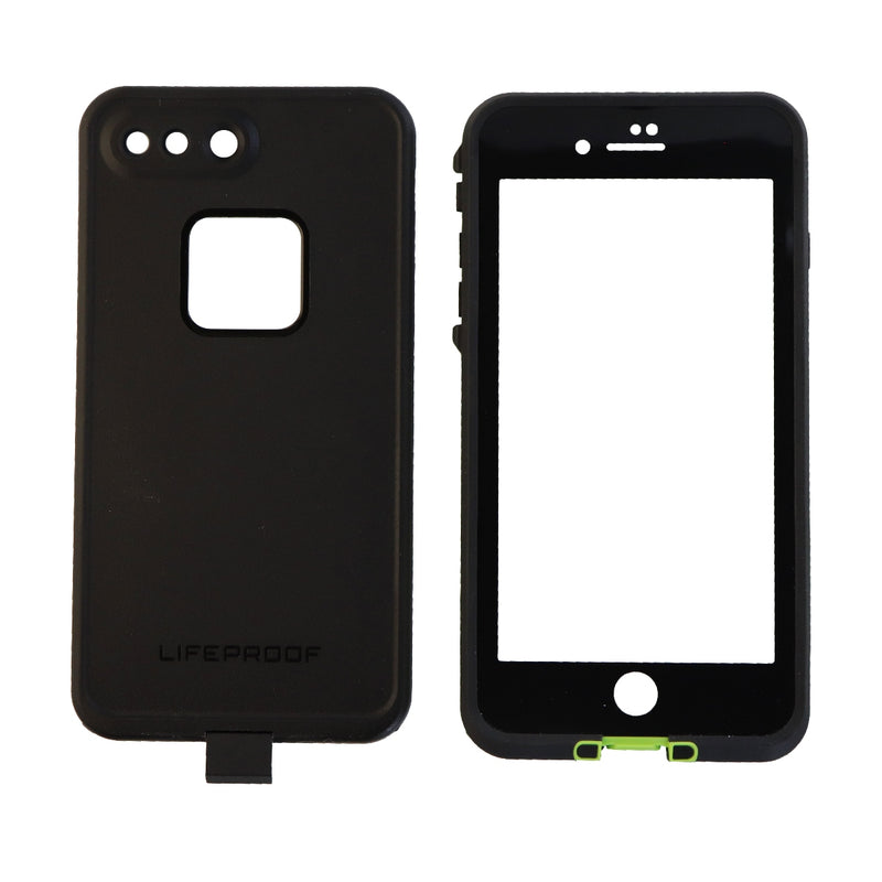 LifeProof FRE Series Waterproof Case for iPhone 8 Plus 7 Plus - Black/Lime Green