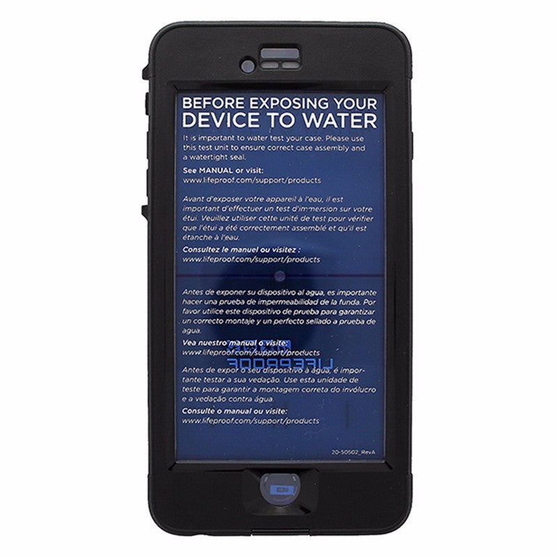 LifeProof NUUD Waterproof Case for Apple iPhone 6 Plus ONLY 5.5 inch - Black