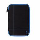 M-Edge Sport 360 Folio Zipper Case for Most 7 to 8 inch Tablets - Black / Blue