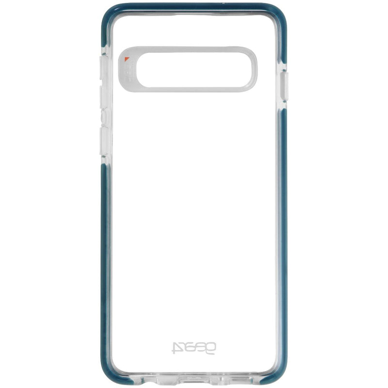 ZAGG Piccadilly Series Hybrid Case for Samsung Galaxy S10 - Clear/Teal