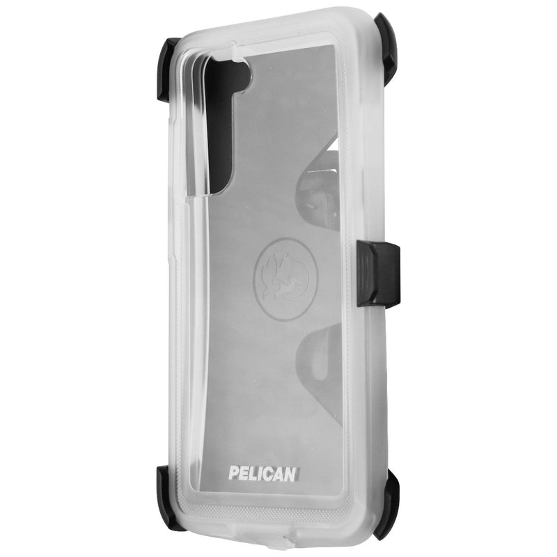 Pelican Voyager Series Case and Holster for Samsung Galaxy S21 5G - Clear/Black