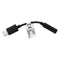 Universal USB-C to 3.5mm Adapter - Braided Black/Gray