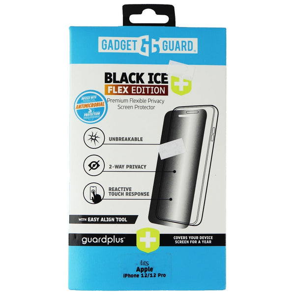 Gadget Guard Flex PRIVACY Black Ice+ Screen Protector for iPhone 12/12 Pro