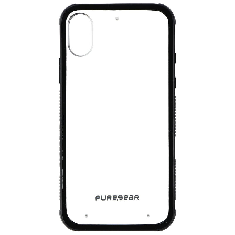 PureGear DualTek Series Hard Case for iPhone Xs/X - Black/Clear
