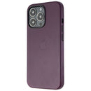 Apple Leather Case for MagSafe for Apple iPhone 13 Pro - Dark Cherry