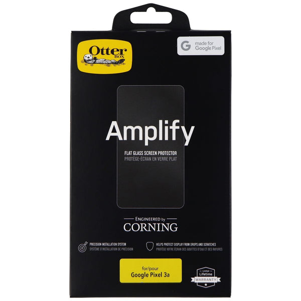 OtterBox Amplify Flat Glass Screen Protector for Google Pixel 3a - Clear