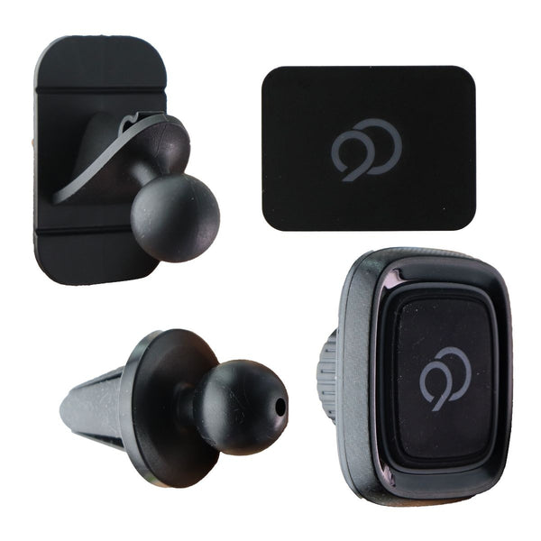 Nimbus9 Car Mount Kit with Dash and Vent Attachments - Black