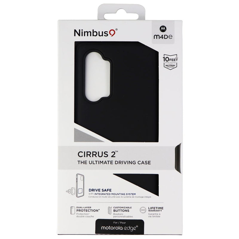 Nimbus9 Cirrus 2 Series Hard Case for Motorola Edge+ (2020) - Matte Black