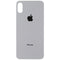 Repair Part - Back Glass Panel for Apple iPhone Xs - White with Logo