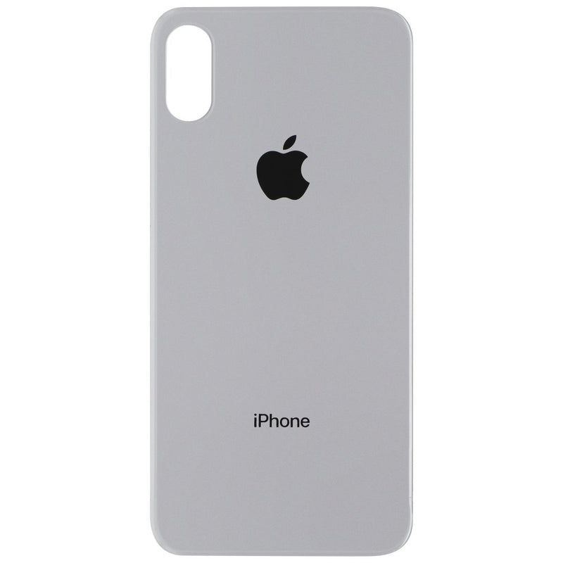 Repair Part - Back Glass Panel for Apple iPhone Xs - White with Logo