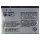 PCD BTR8999B 3.7v 1100mAh Lithium Ion Battery for PCD Devices - Silver
