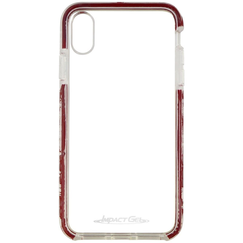 ImpactGel Crusader Lite Series Case for Apple iPhone Xs Max - Red/Clear