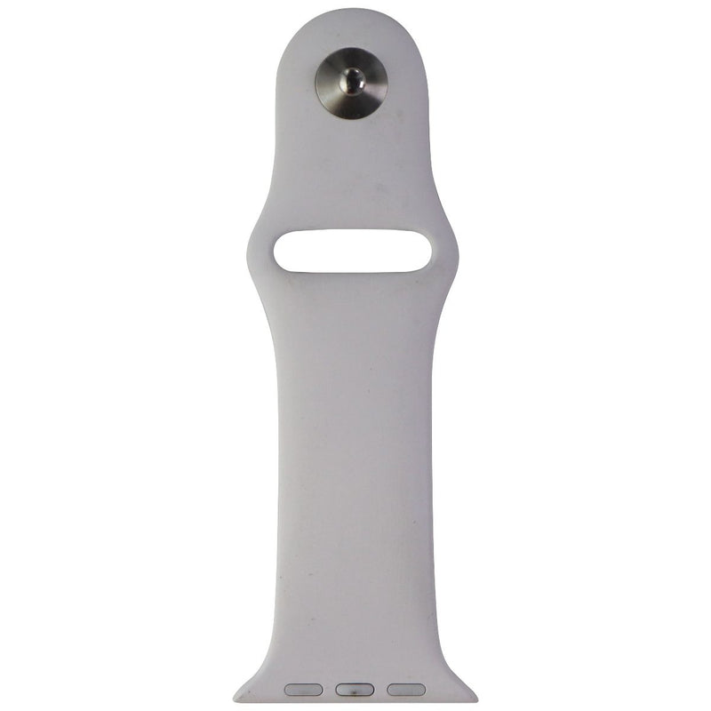 Apple 44mm Sport Band Clasp for Apple Watch 42/44/45mm Case - Soft White/Silver