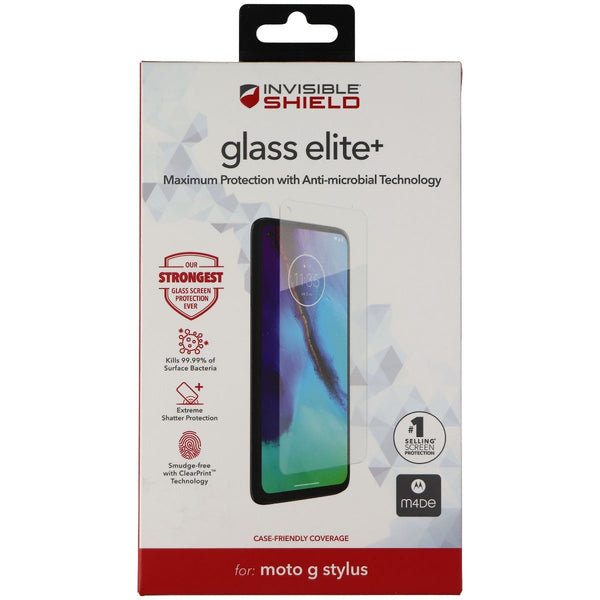 ZAGG InvisibleShield Glass Elite+ Screen Protector for Moto G Stylus (2020)